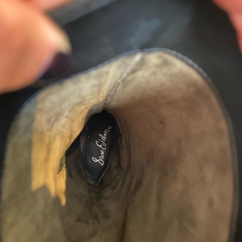 Sam Edelman Poe Black Equestrian-style Boots Size 10 - Picture 10 of 11